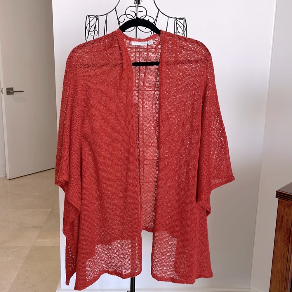 OPEN FRONT PONCHO